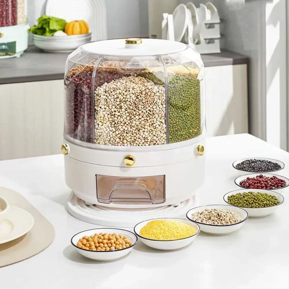 Food Grade Rotating Grain Disp - Food Storage Drawers review and price