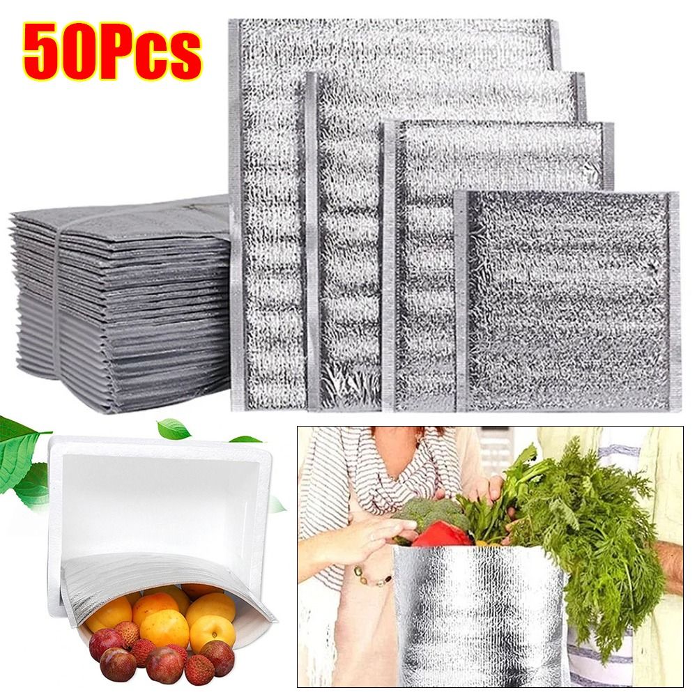 50Pcs/Pack Folding Ice Cold Wa - Food Storage Keep Warm review and price