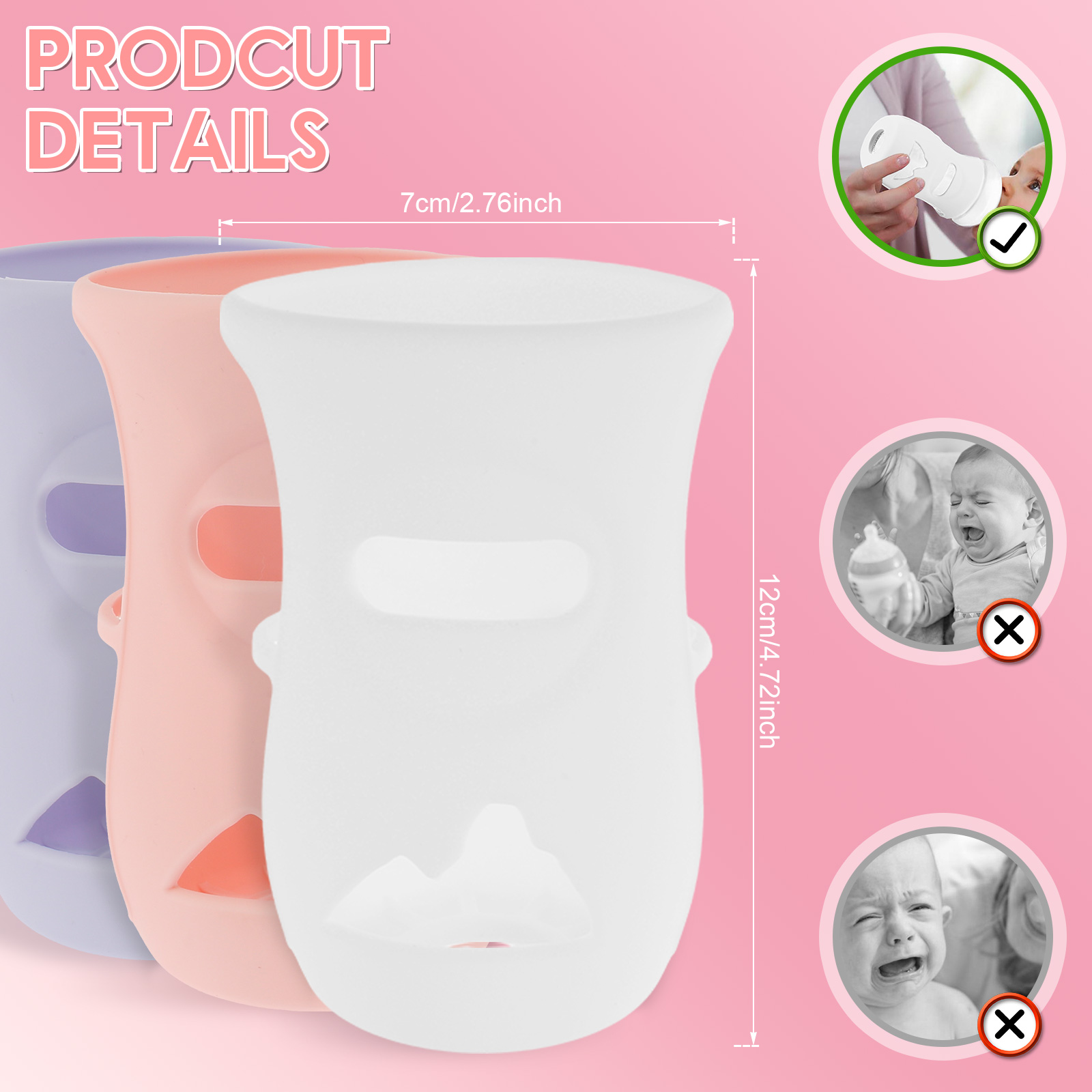Silicone Sleeves Silicone Baby - Food Storage Keep Warm review and price