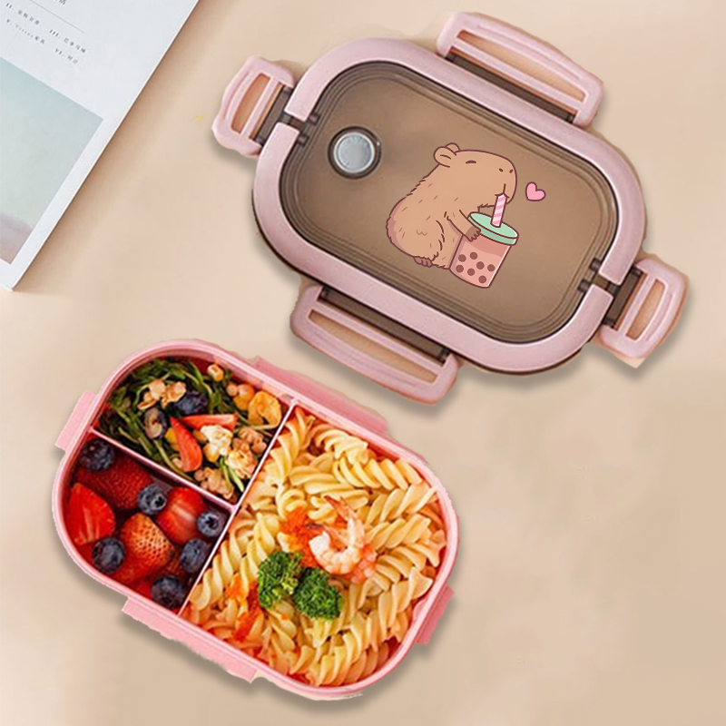 Capybara Bento Lunch Box Anime - Food Storage Box review and price