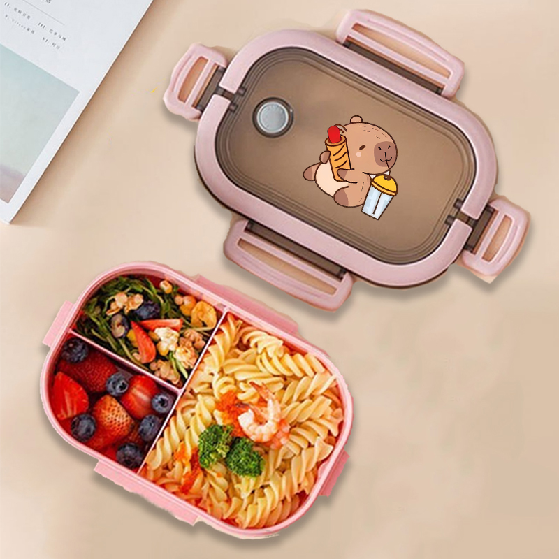 Capybara Bento Lunch Box Anime - Food Storage Box review and price