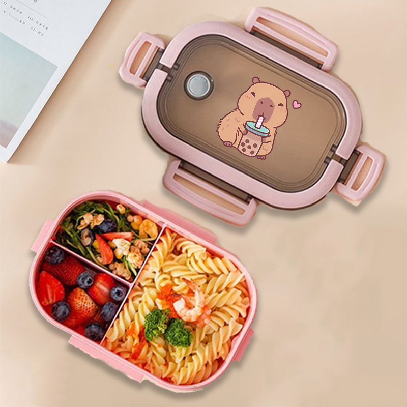 Capybara Bento Lunch Box Anime - Food Storage Box review and price