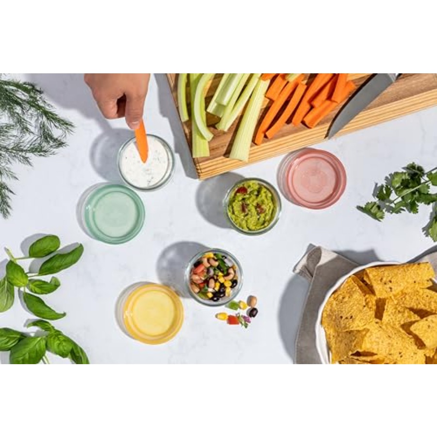 Color Lock Glass Meal Prep Set - Food Storage Plastic review and price
