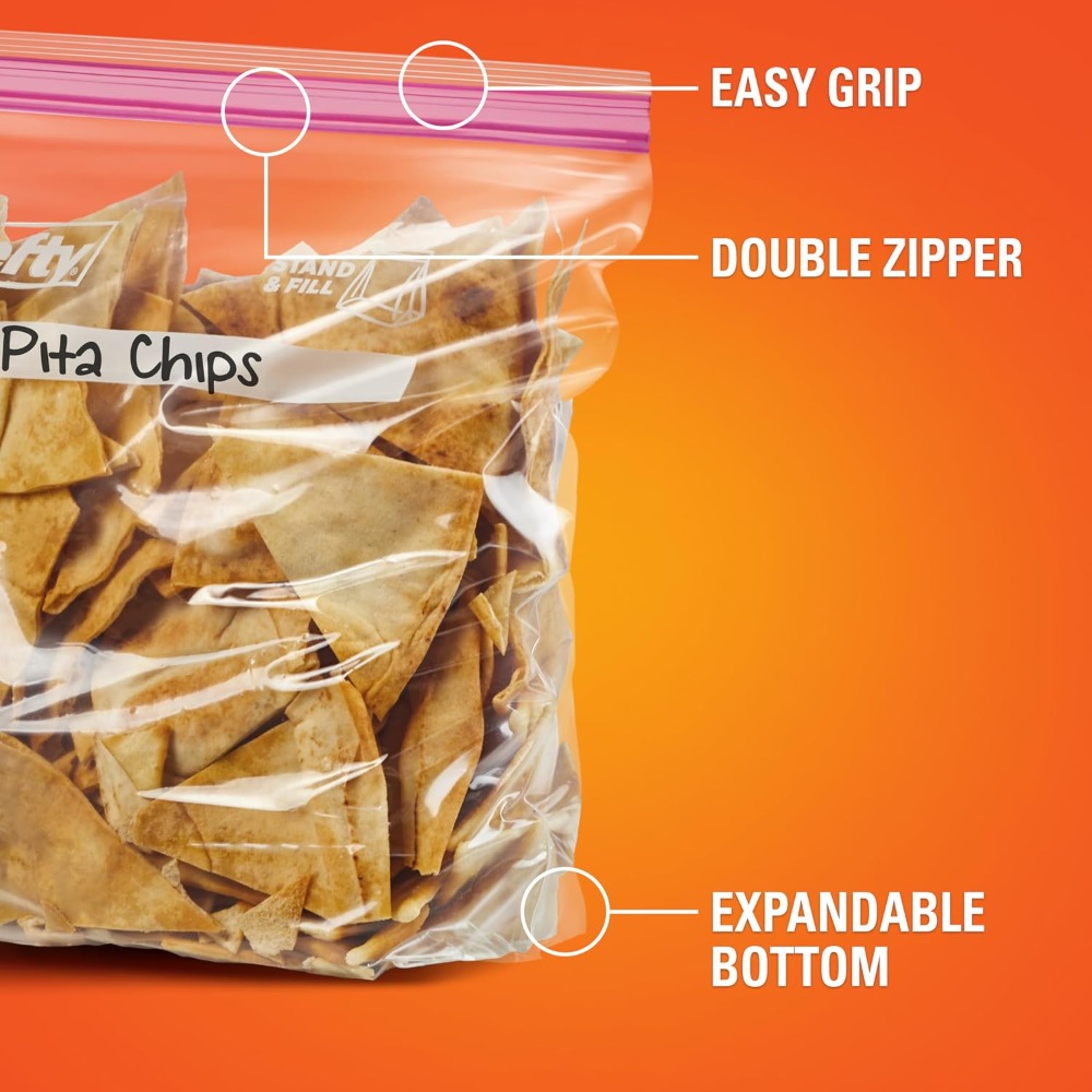 Press to Close Plastic Bags Ga - Food Storage Freezer review and price