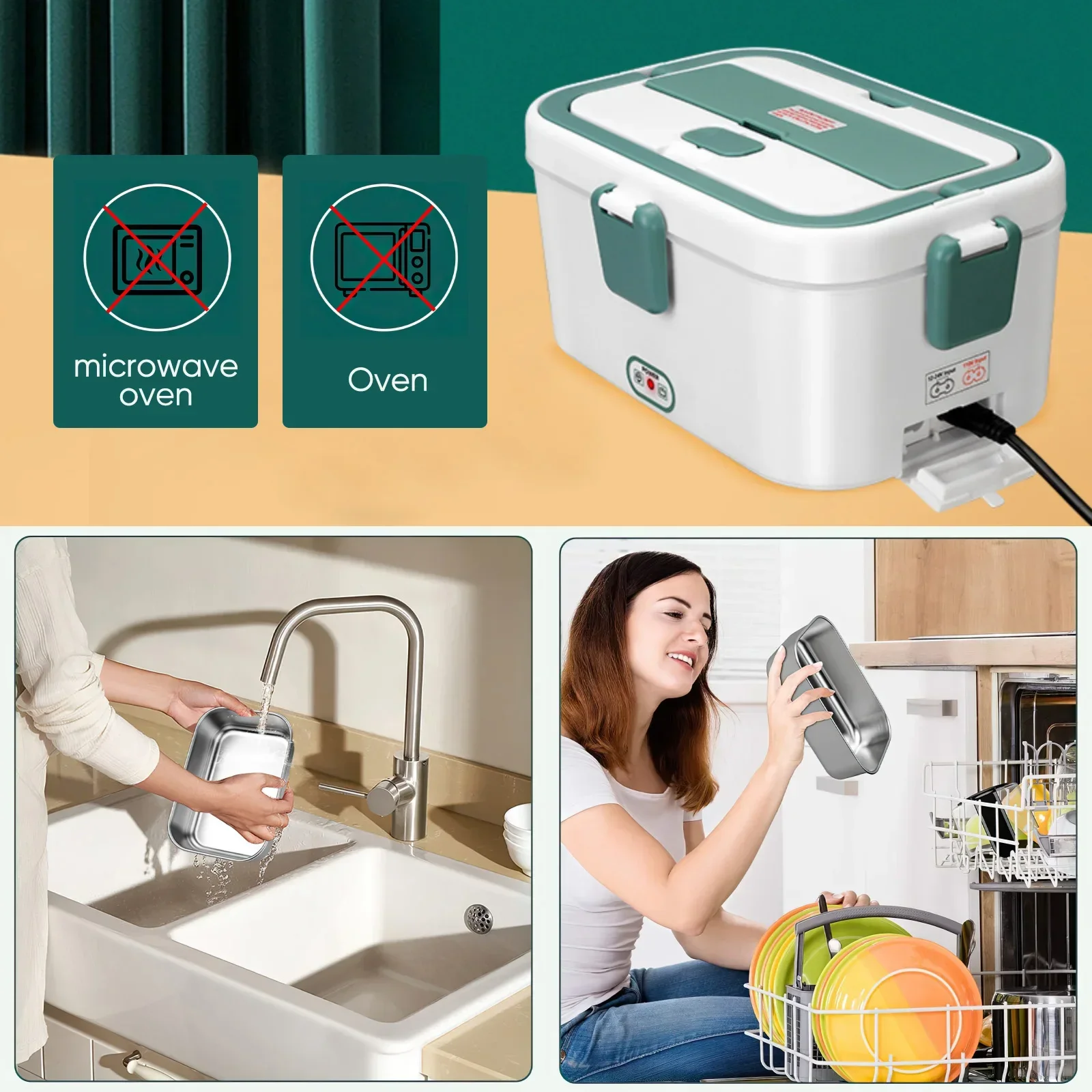 Electric Lunch Box Food Warmer - Food Storage For Camping review and price