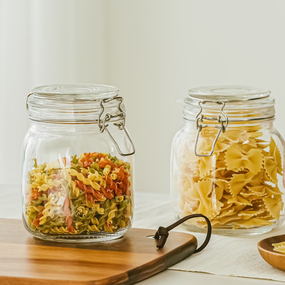 Mainstays 38 oz Glass Food Sto - Food Storage In Pantry review and price