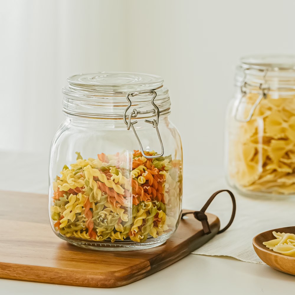 Mainstays 38 oz Glass Food Sto - Food Storage In Pantry review and price