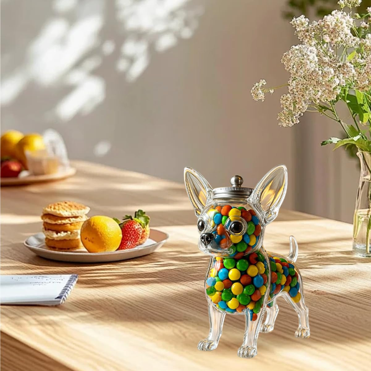 Chihuahua Shaped Container Fre - Food Storage Set Glass review and price