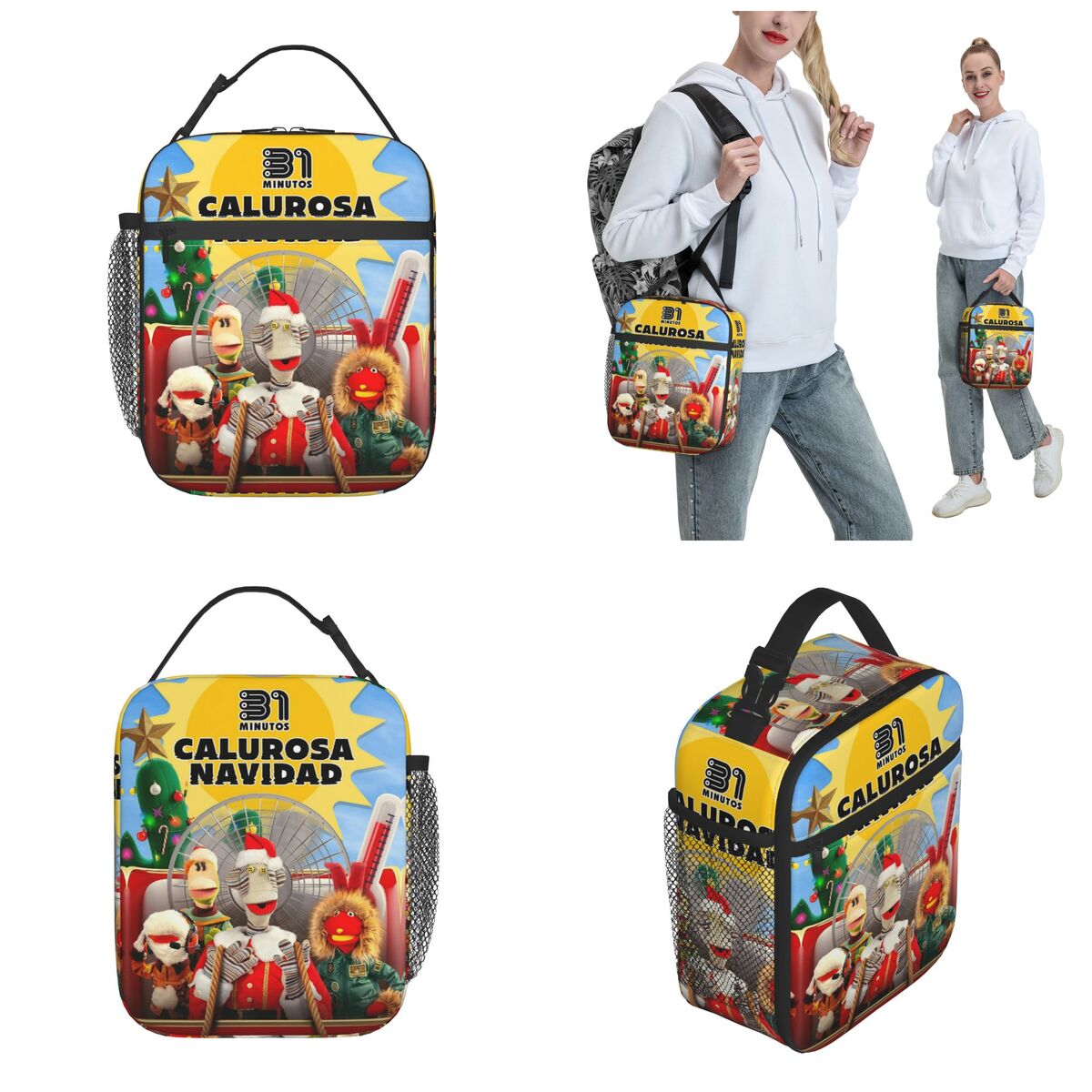 31 Minutos Chilean Cartoon Ins - Xmas Food Storage Containers review and price