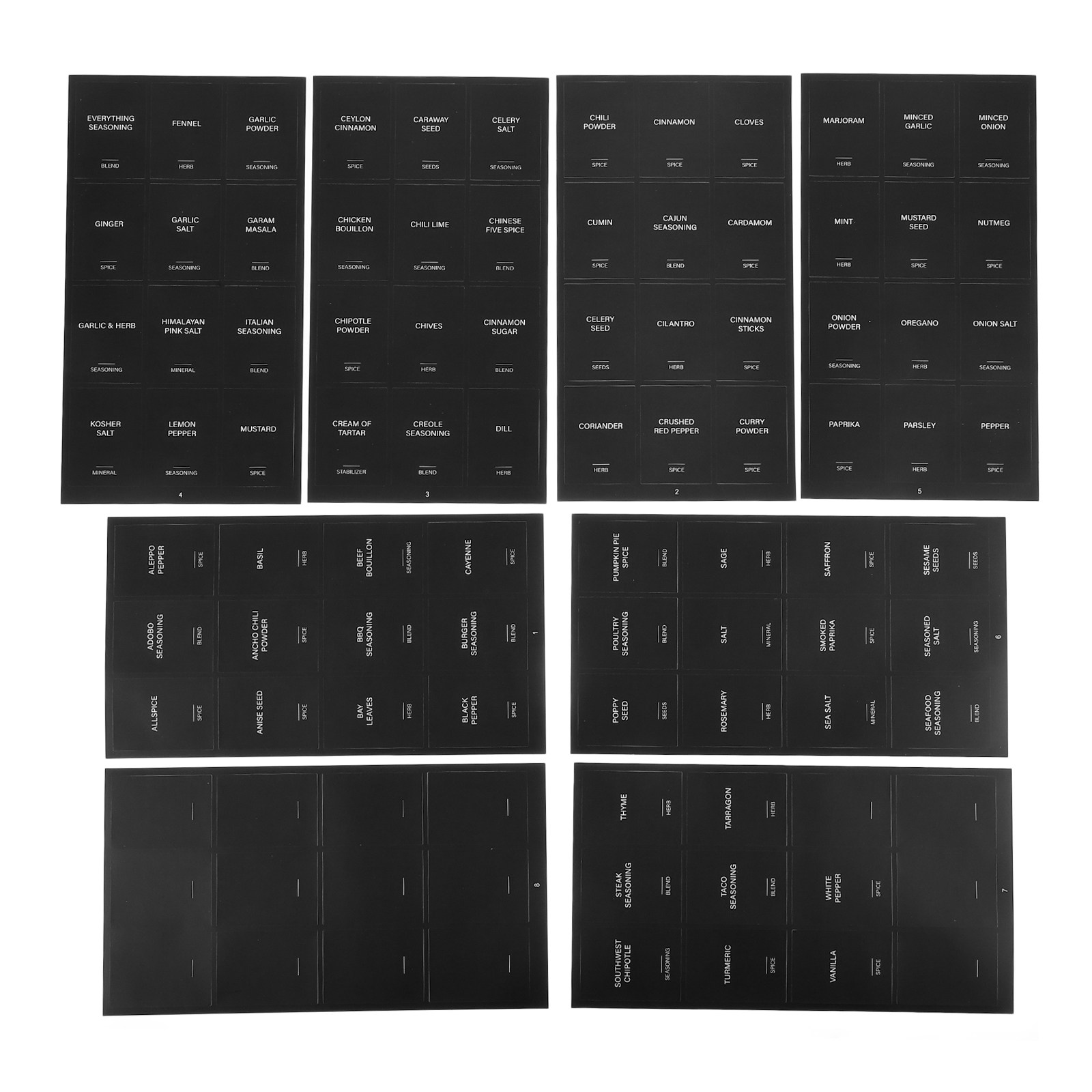 32Pcs Spice Stickers Waterproo - Food Storage In Pantry review and price