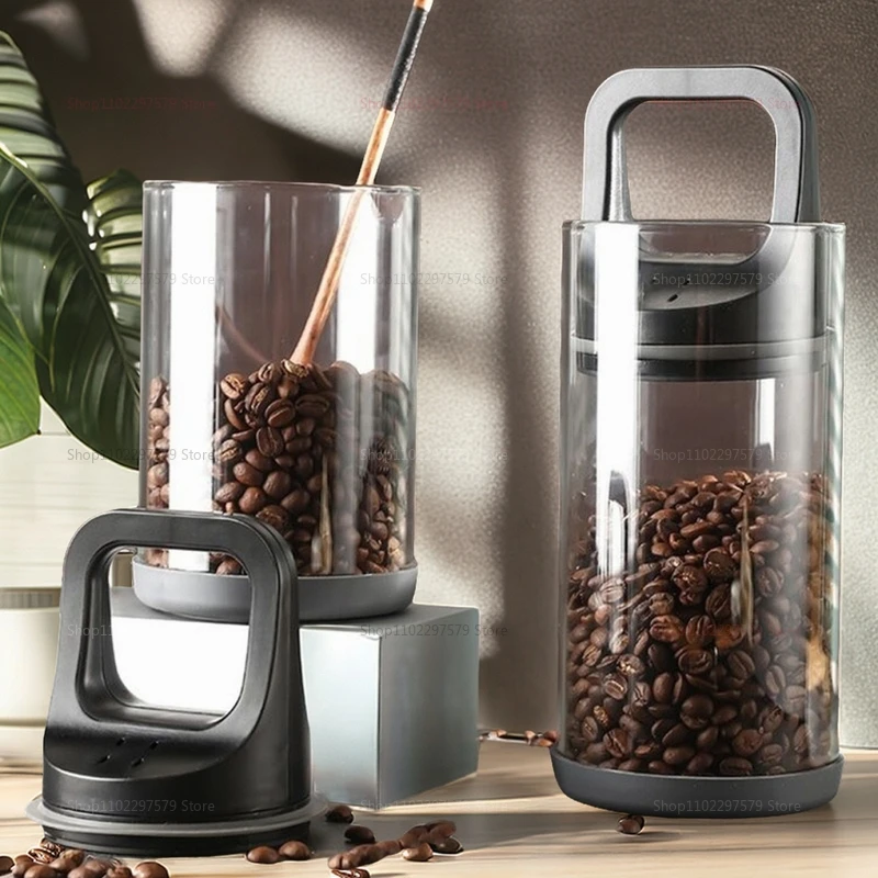 Coffee Beans Vacuum Sealed Tan - Food Storage Set Glass review and price