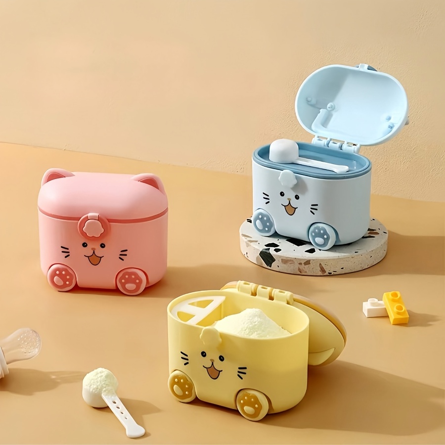 Cute Cat Milk Powder Container - Food Storage Locker review and price