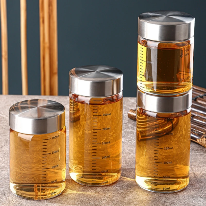 2Pcs 100-500ml Glass Storage C - Food Storage Set Glass review and price
