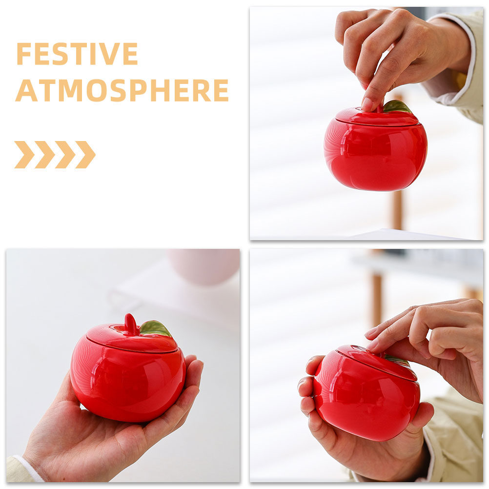 2Pcs Ceramic Christmas Contain - Xmas Food Storage Containers review and price