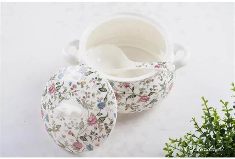9 Inch, Bone China Tureen for  - Food Storage Plants review and price