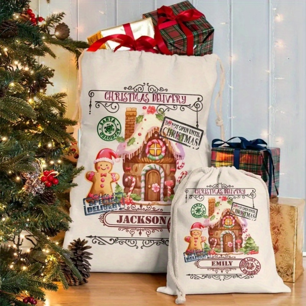Custom Name Festive Gingerbrea - Zebra Food Storage review and price