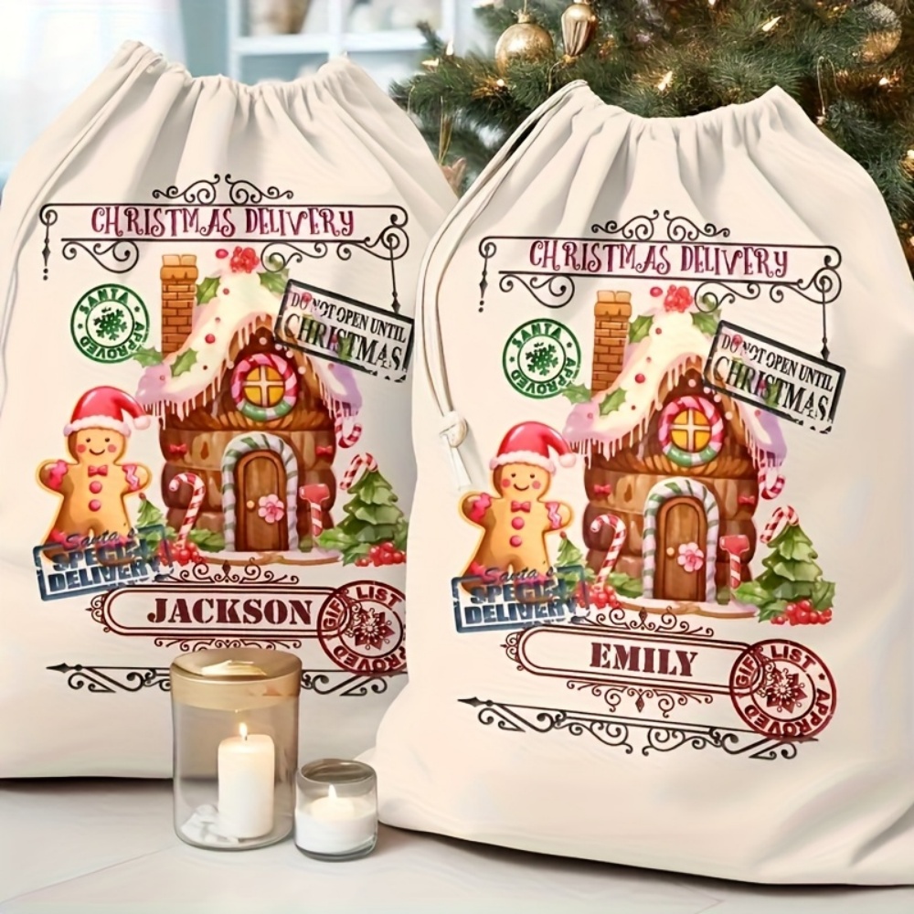 Custom Name Festive Gingerbrea - Zebra Food Storage review and price