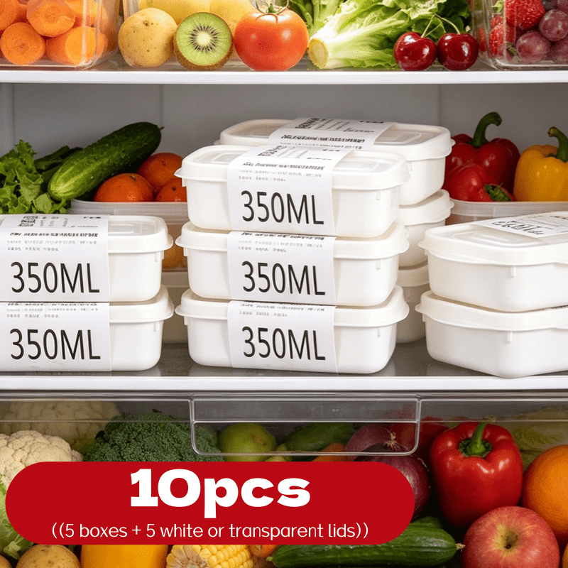 10Pcs Reusable Stackable Food  - Food Storage Freezer review and price