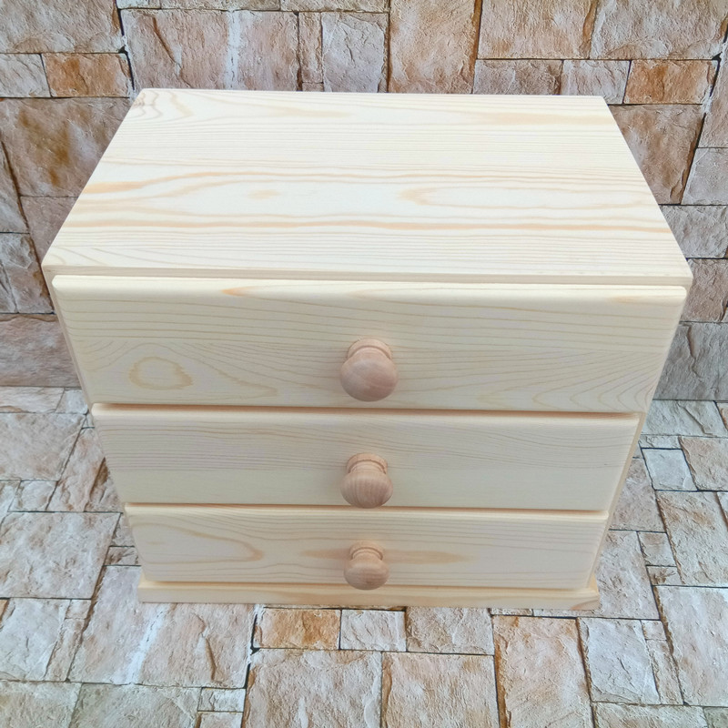 Solid Wood Storage Box Desktop - Food Storage Locker review and price