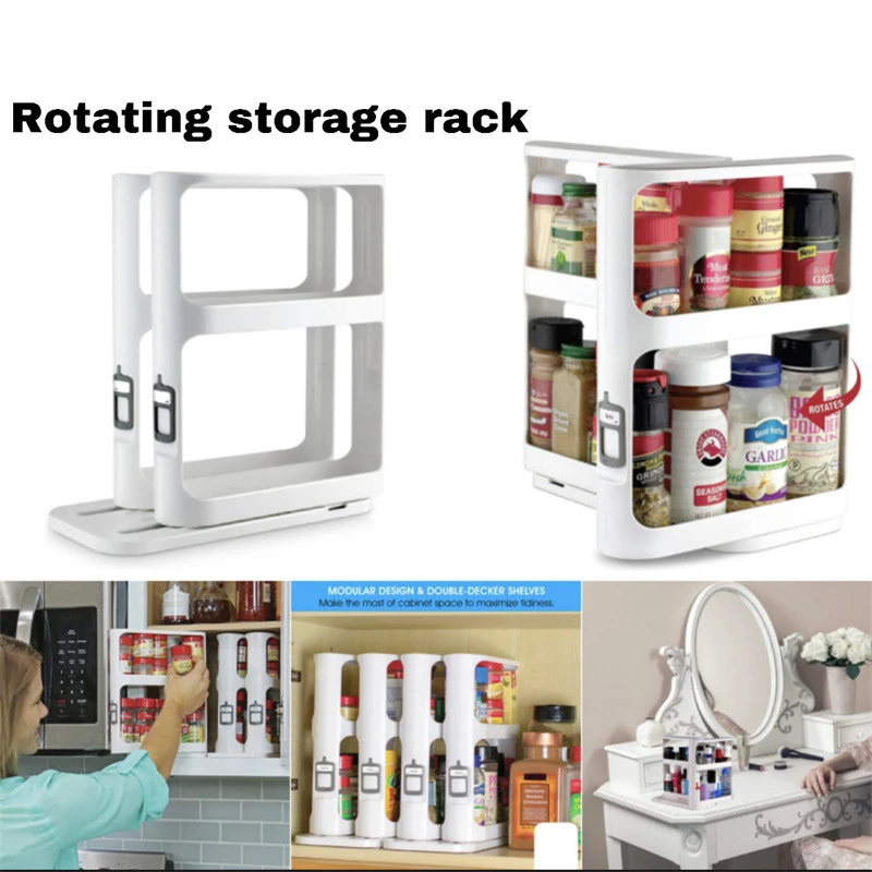 Multi-layer Storage Rotating R - Food Storage In Cabinets review and price