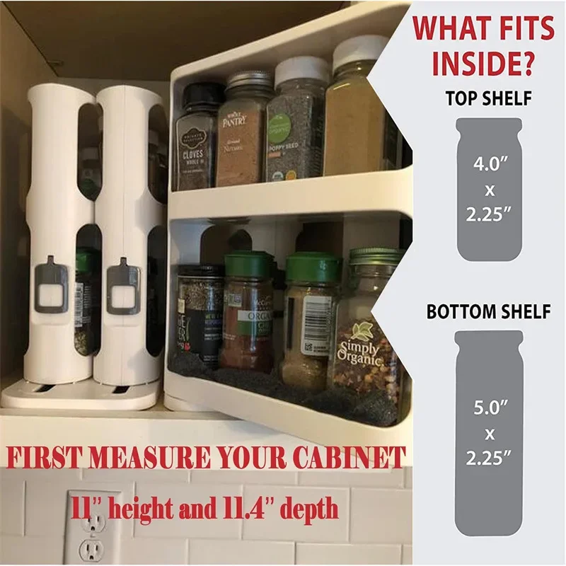 Multi-layer Storage Rotating R - Food Storage In Cabinets review and price