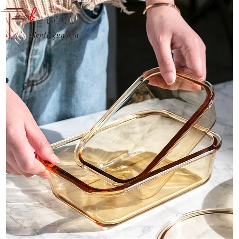 Glass Fresh-Keeping Box, Micro - Food Storage Set Glass review and price