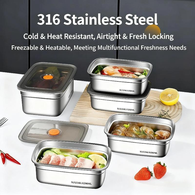 Stainless Steel Sealed Lunch B - Food Storage For Camping review and price