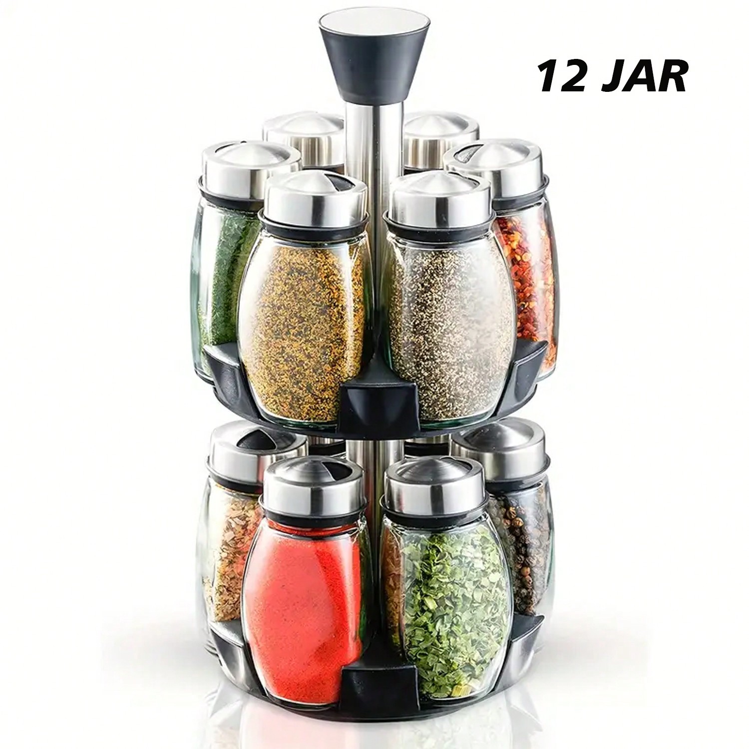 360° Rotating Spice Rack Tower - Food Storage In Cabinets review and price