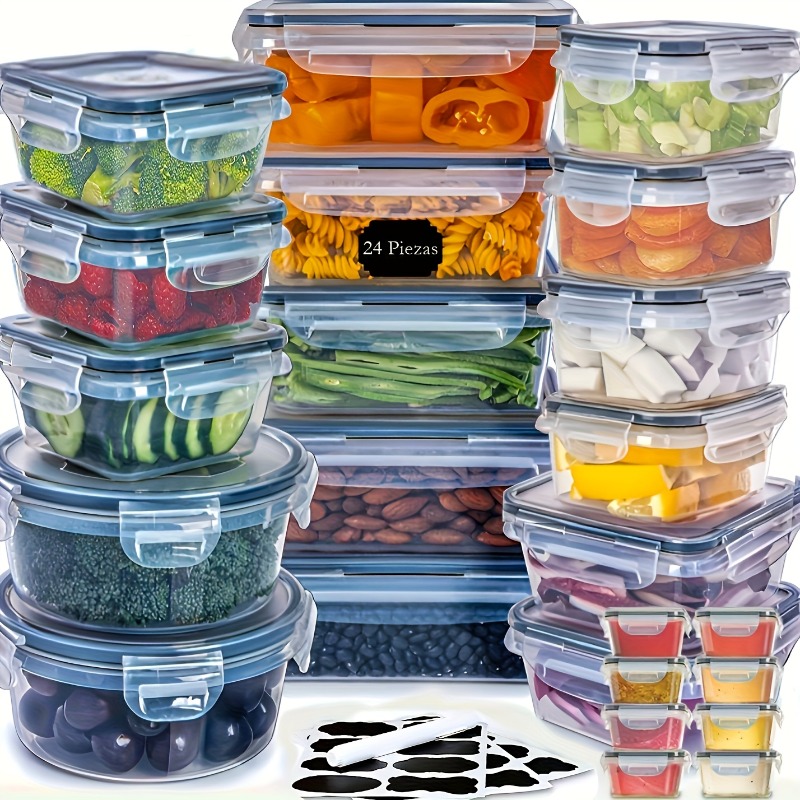 48PCS BPA-Free Food Storage Se - Food Storage In Pantry review and price