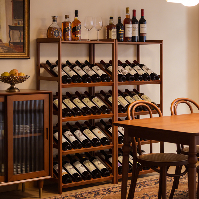 Light luxury high-end wine rac - Food Storage In Cabinets review and price