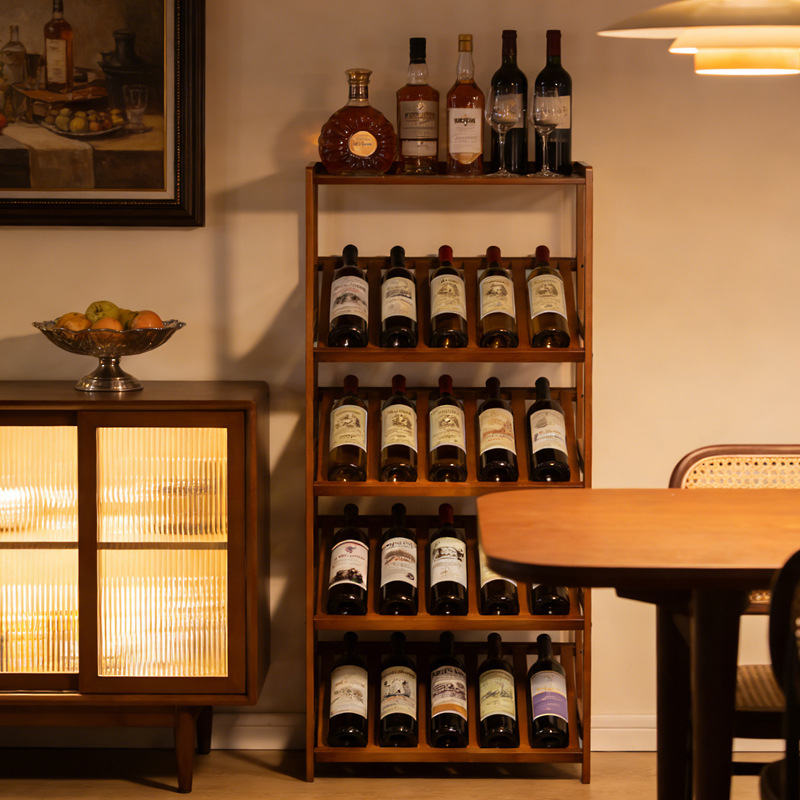 Light luxury high-end wine rac - Food Storage In Cabinets review and price