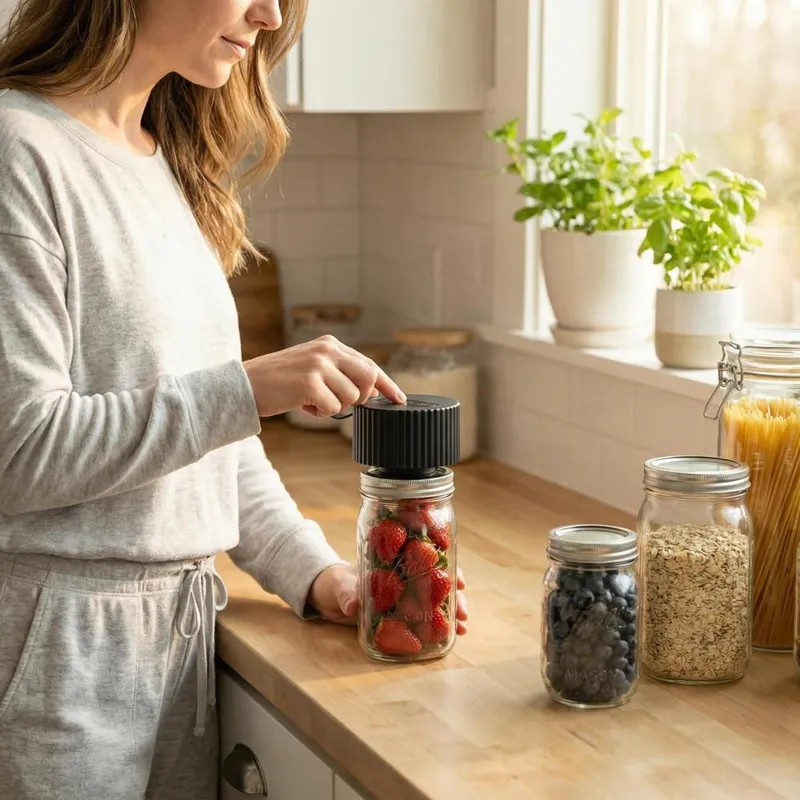 Electric Mason Jar Vacuum Seal - Food Storage Vacuum review and price