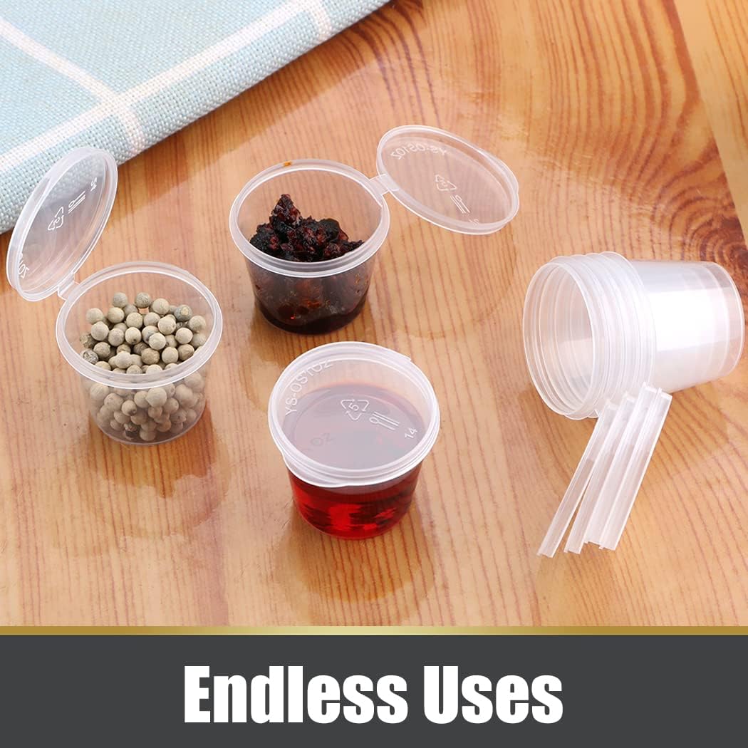 Disposable Clear Plastic Sauce - Food Storage Small review and price