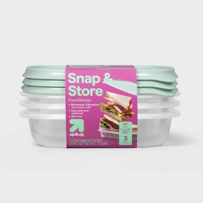 2026 New 3 Pack 24oz Square Fo - Food Storage Freezer review and price
